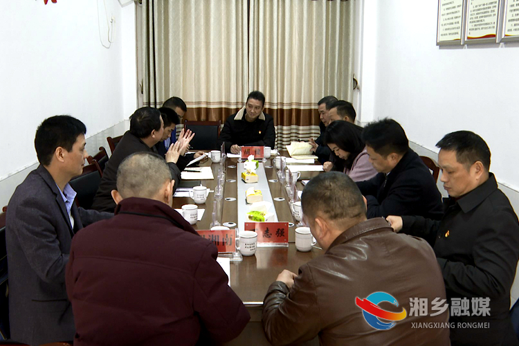 湘潭市监督指导组在龙洞镇泉湖村听取换届选举工作汇报.jpg
