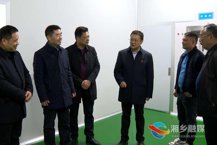 周俊文在湖南鸿兴食品有限公司督查安全生产工作。.png