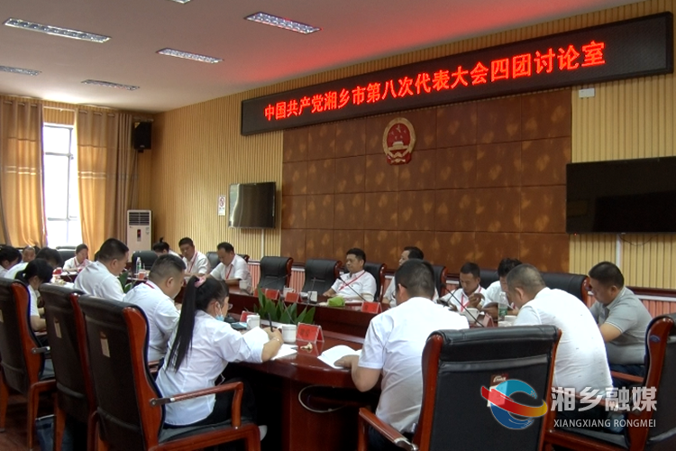 第四代表团分团讨论现场。.png